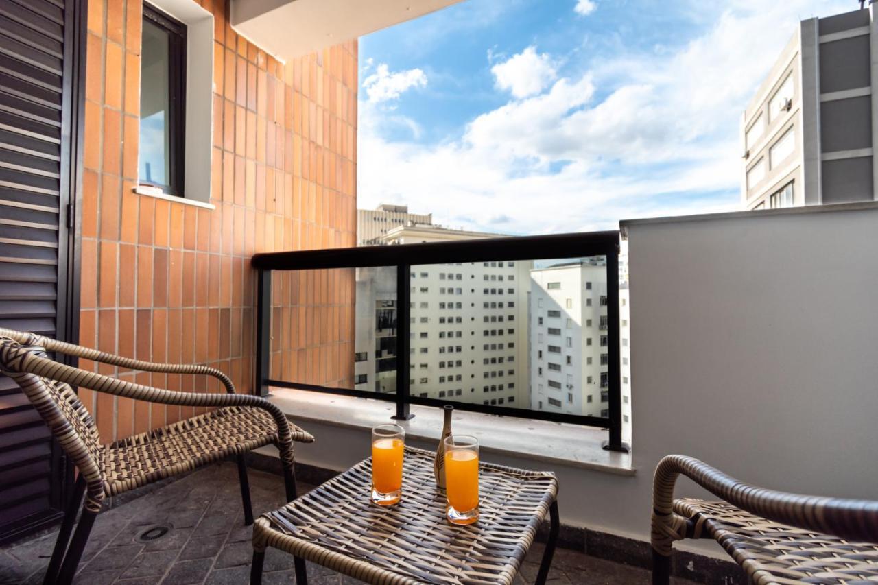 Flat Vilaboim Higienopolis Com Banheira Apartment Sao Paulo Exterior photo